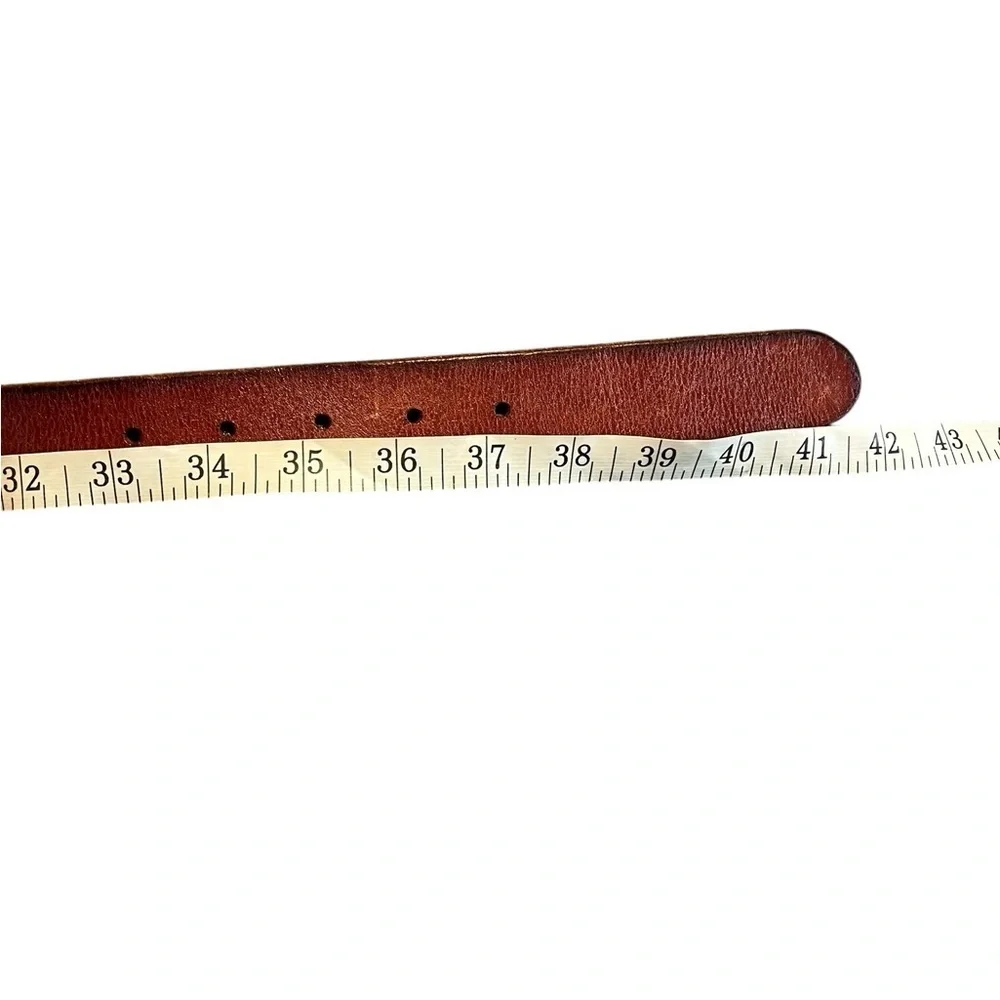 LUCKY BRAND Men's Genuine Leather Black Belt and Brown Belt‎ Lot of 2